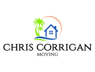 Chris Corrigan Moving logo design by jetzu