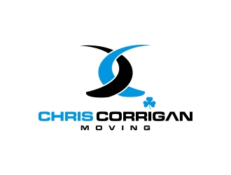 Chris Corrigan Moving logo design by excelentlogo