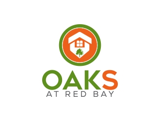 Oaks at Red Bay logo design by zubi