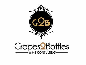 G2B - Grapes2Bottles Wine Consulting logo design by cgage20