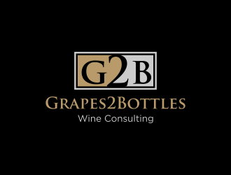 G2B - Grapes2Bottles Wine Consulting logo design by haidar