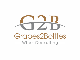 G2B - Grapes2Bottles Wine Consulting logo design by eagerly