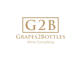 G2B - Grapes2Bottles Wine Consulting logo design by haidar