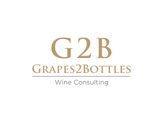 G2B - Grapes2Bottles Wine Consulting logo design by haidar