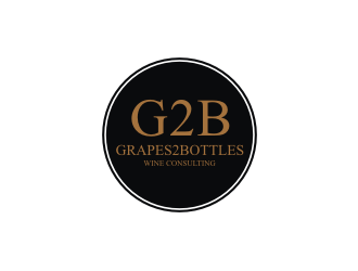 G2B - Grapes2Bottles Wine Consulting logo design by narnia