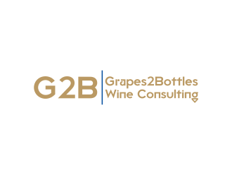 G2B - Grapes2Bottles Wine Consulting logo design by goblin