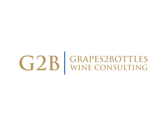 G2B - Grapes2Bottles Wine Consulting logo design by goblin