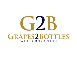 G2B - Grapes2Bottles Wine Consulting logo design by lexipej