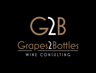 G2B - Grapes2Bottles Wine Consulting logo design by ingepro