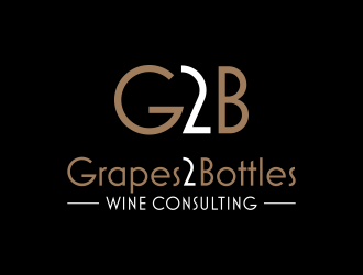 G2B - Grapes2Bottles Wine Consulting logo design by ingepro
