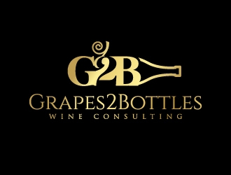G2B - Grapes2Bottles Wine Consulting logo design by jaize