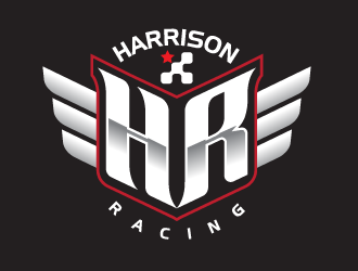 Harrison racing logo design by enan+graphics