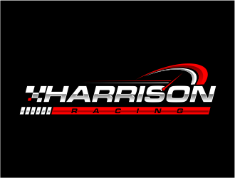 Harrison racing logo design by evdesign