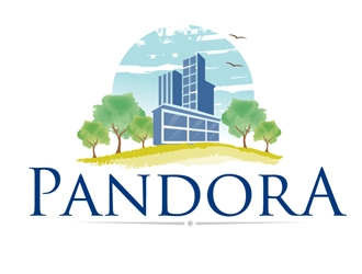 Pandora logo design by DreamLogoDesign