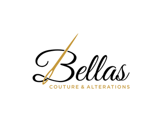 Bellas Couture & Alterations logo design by johana