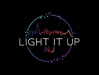 Light It Up NJ logo design by jaize