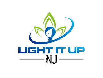 Light It Up NJ logo design by Gwerth