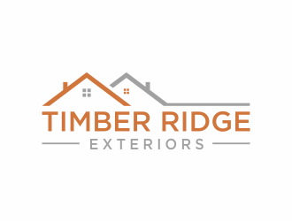 Timber Ridge Exteriors logo design by bombers
