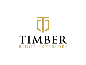 Timber Ridge Exteriors logo design by p0peye
