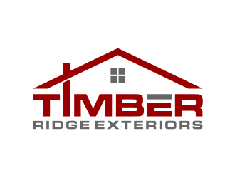 Timber Ridge Exteriors logo design by nurul_rizkon