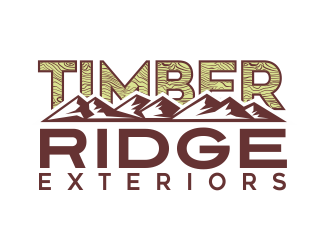 Timber Ridge Exteriors logo design by AisRafa