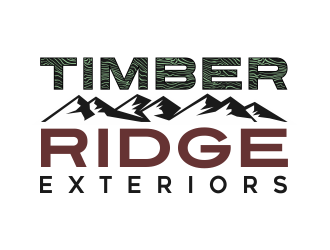Timber Ridge Exteriors logo design by AisRafa