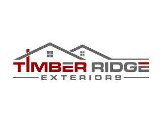 Timber Ridge Exteriors logo design by nurul_rizkon