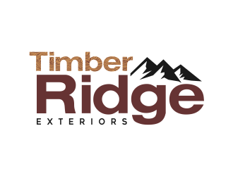 Timber Ridge Exteriors logo design by AisRafa