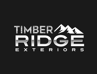 Timber Ridge Exteriors logo design by AisRafa