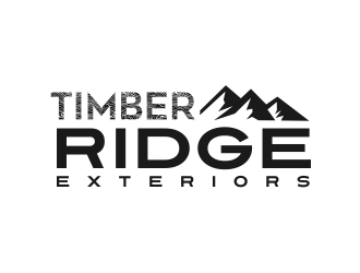 Timber Ridge Exteriors logo design by AisRafa