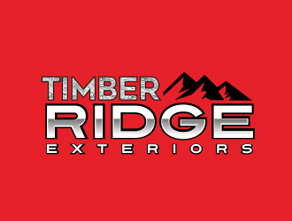 Timber Ridge Exteriors logo design by AisRafa