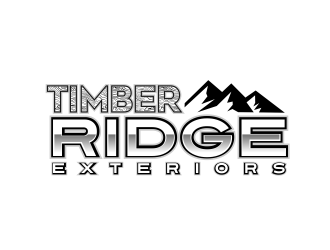 Timber Ridge Exteriors logo design by AisRafa