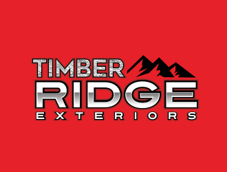 Timber Ridge Exteriors logo design by AisRafa
