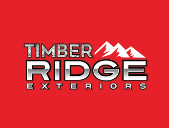 Timber Ridge Exteriors logo design by AisRafa