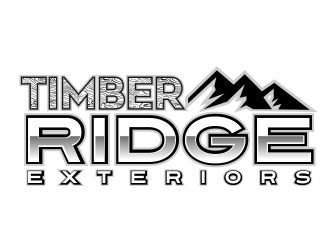 Timber Ridge Exteriors logo design by AisRafa