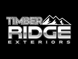Timber Ridge Exteriors logo design by AisRafa
