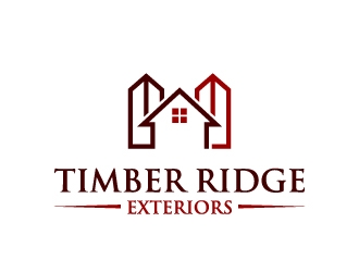 Timber Ridge Exteriors logo design by udinjamal