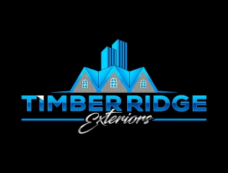 Timber Ridge Exteriors logo design by Hansiiip