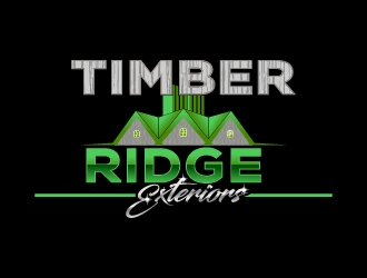 Timber Ridge Exteriors logo design by Hansiiip