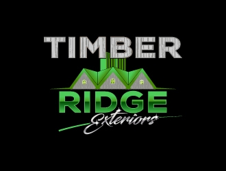 Timber Ridge Exteriors logo design by Hansiiip