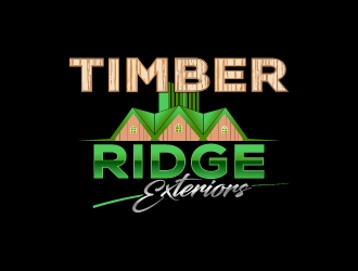 Timber Ridge Exteriors logo design by Hansiiip