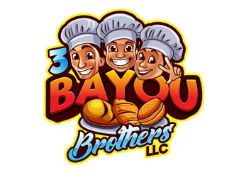 3 Bayou Brothers LLC logo design by DreamLogoDesign