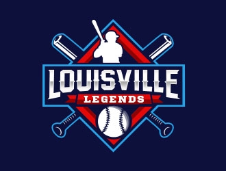 Louisville Legends logo design by Benok