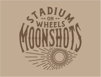 Moonshots Stadium On Wheels logo design by Eko_Kurniawan