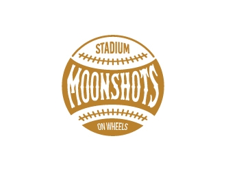 Moonshots Stadium On Wheels logo design by iamjason