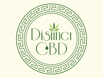 Distinct CBD logo design by adwebicon