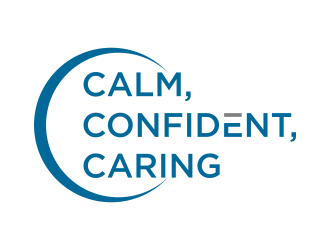 Calm, Confident, Caring  logo design by savana