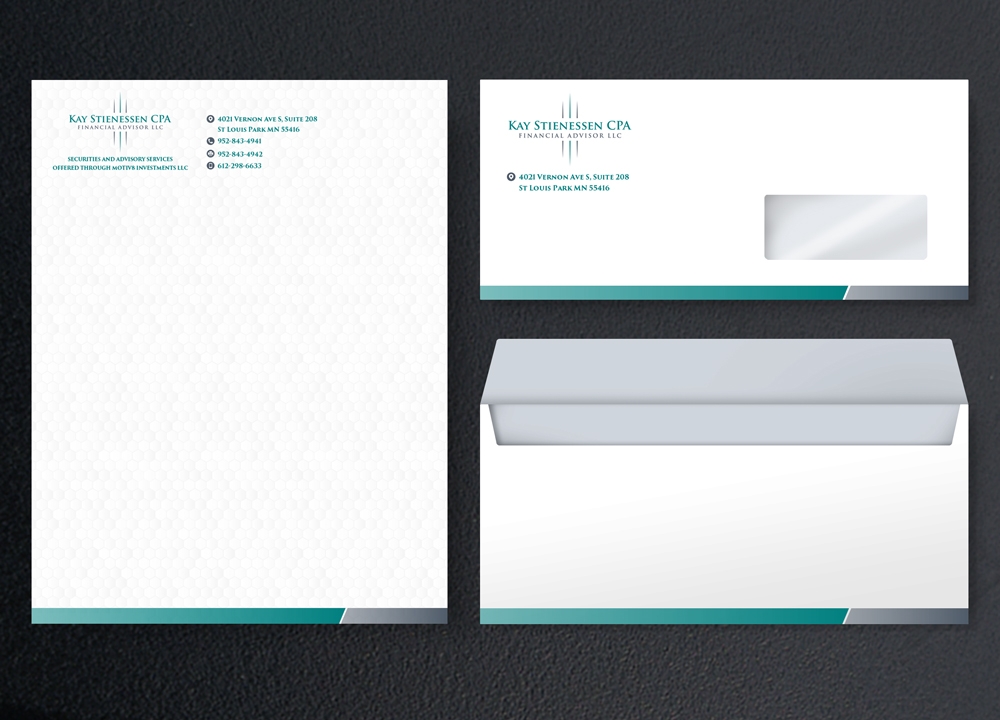 Kay Stienessen CPA Financial Advisor LLC logo design by KHAI