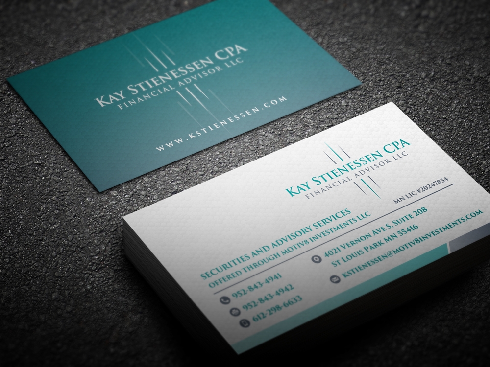 Kay Stienessen CPA Financial Advisor LLC logo design by KHAI