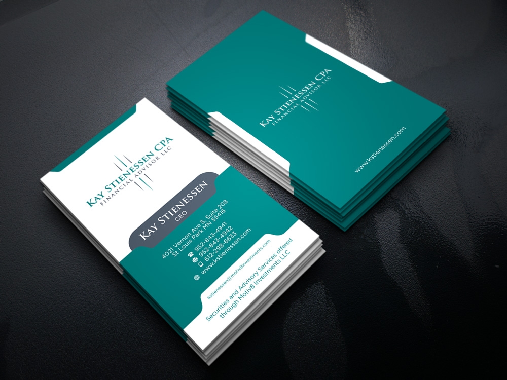 Kay Stienessen CPA Financial Advisor LLC logo design by mletus